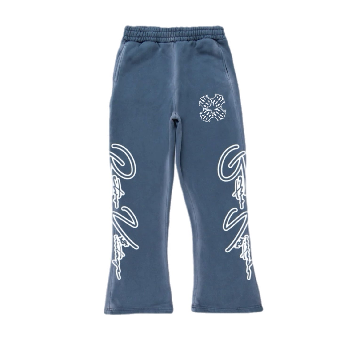 MONOGRAM FLARE SWEATPANTS